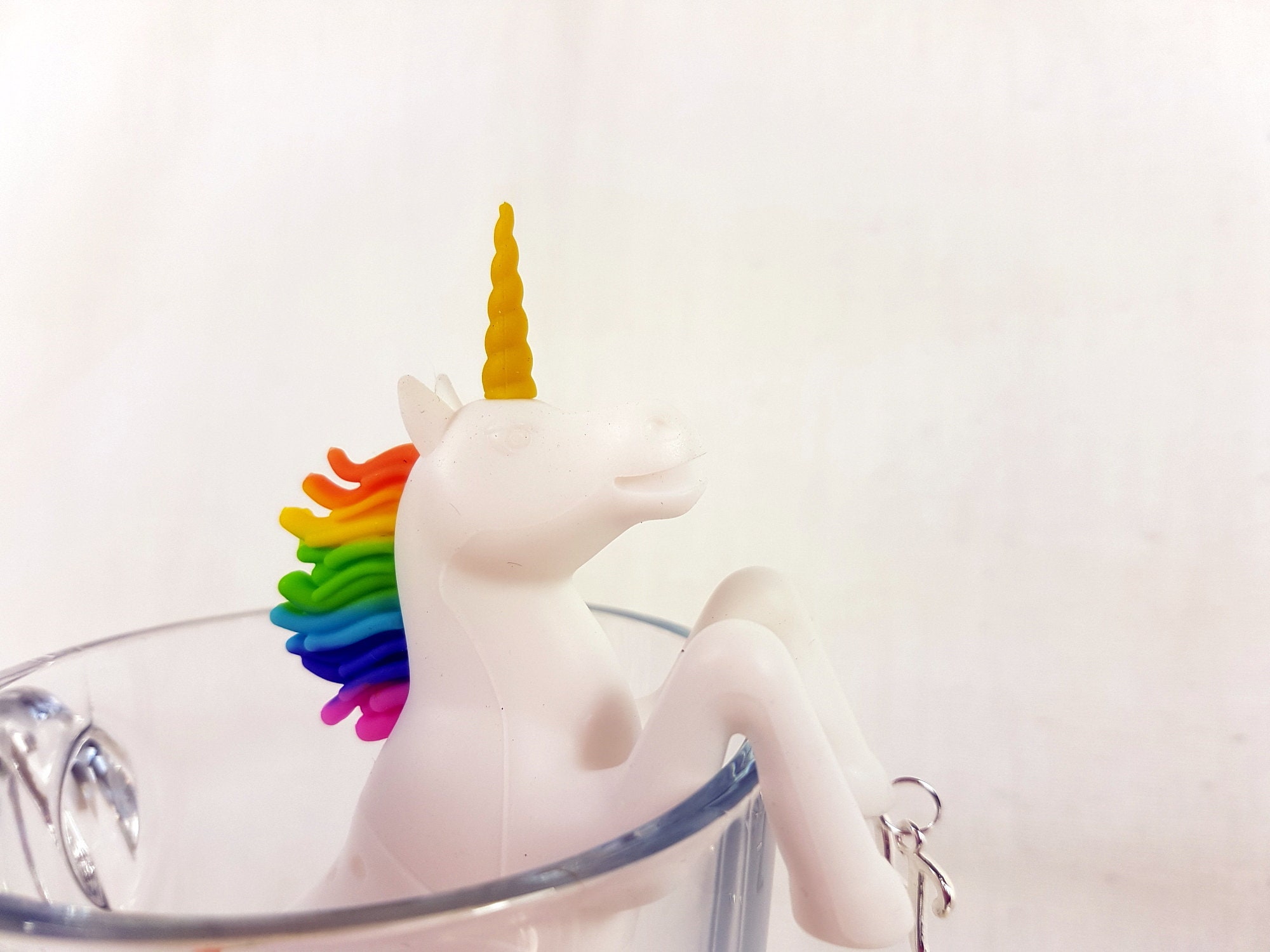 Tea Infuser UNICORN Animal Letter Monogram Personalized Gift Etsy