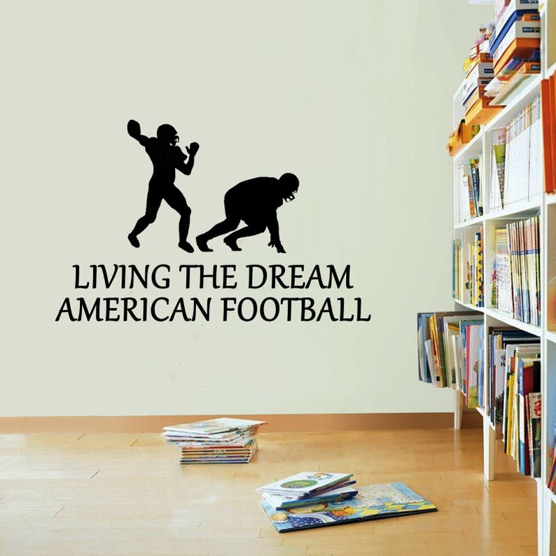 Evolution Football Vinyl Decal Decor Sticker