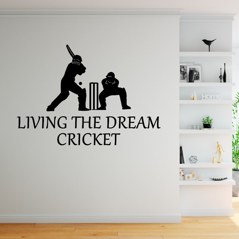 Cricket Sticker Living The Dream Vinyl Wall Sticker Wall Etsy
