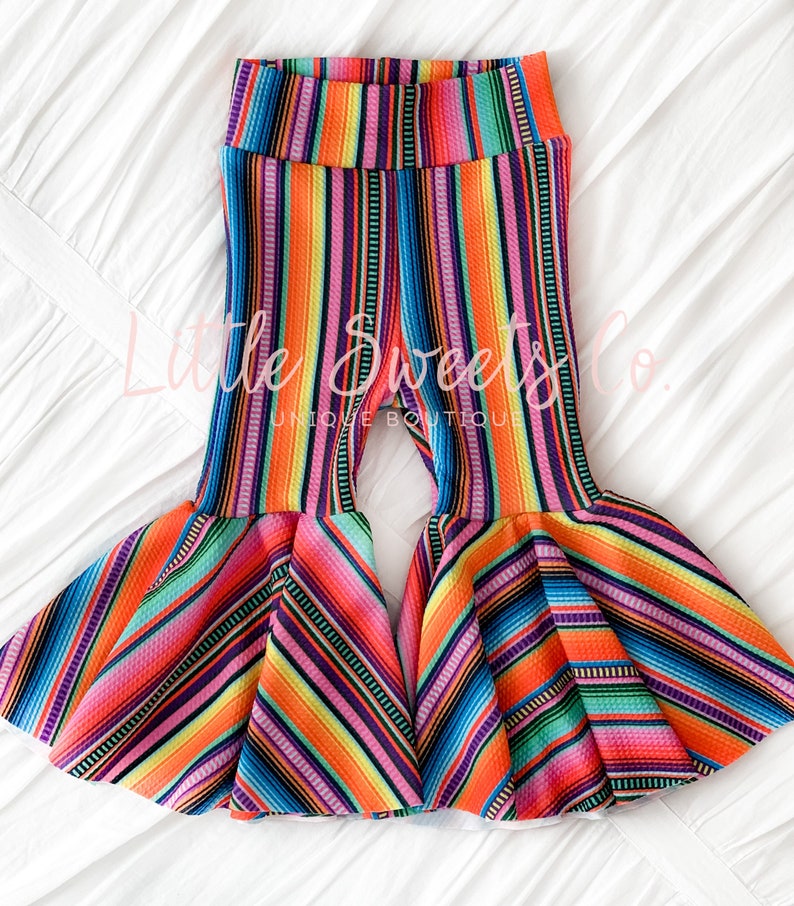 Serape Bell BottomsHeadwrapFall Bell BottomsToddler Bell BottomsBaby Bell Bottoms