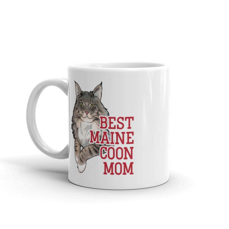 Maine Coon Cat Gift Best Maine Coon Mom Mug Etsy