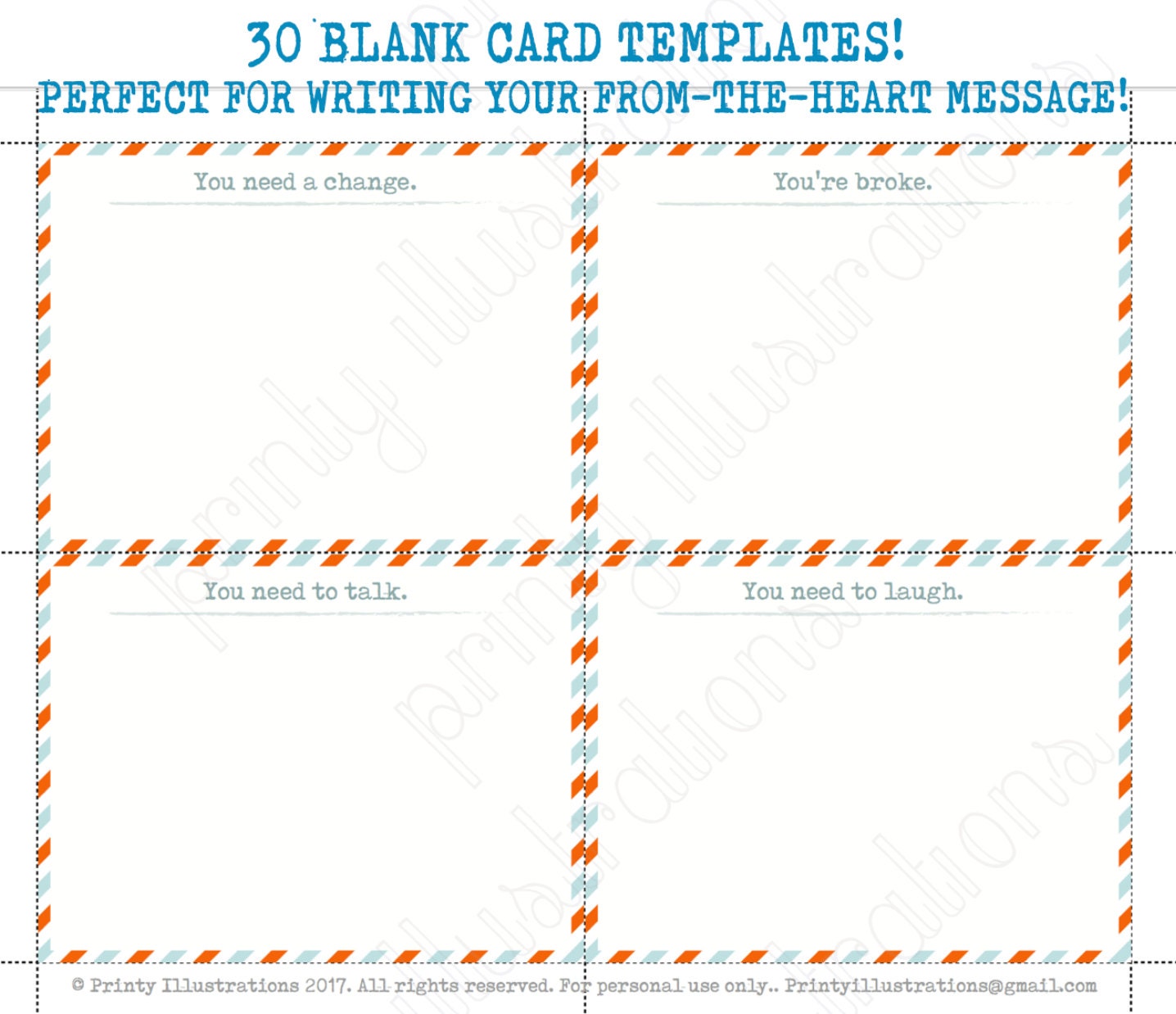 30 OPEN WHEN LETTER Pre-made Printables... Print Instantly to Save Time! Envelope Covers, Blank Cards, Inspiration Page, Envelope Template - Etsy for Free Open When Letter Printables