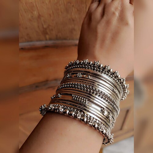 Bangles,indian Jewelery, Traditional Jewelery, Oxidised Jewelry