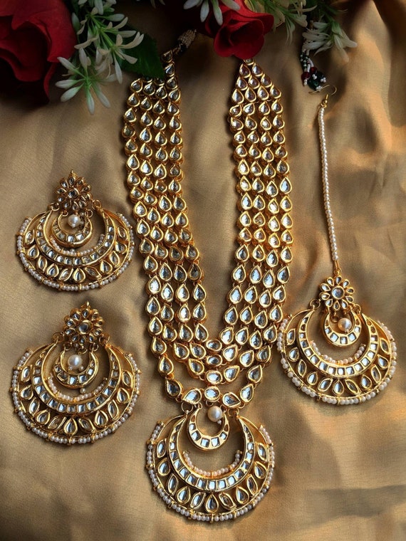 Artificial jewellery kundan set discount