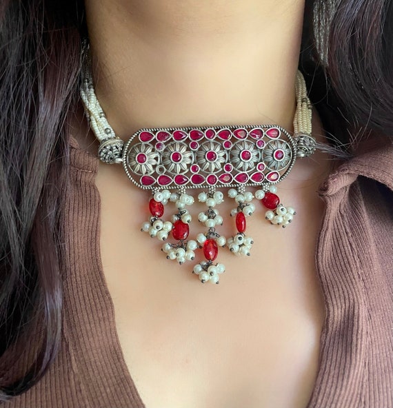 Ad stone cheap choker set