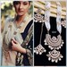 Kundan Jewellery,wedding jewellery, Raani haar, party wear jewelry, indian jewelry, stone studded necklace ,chandbalis and maangtika 