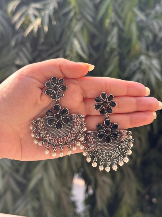 Black oxidised jewellery best sale