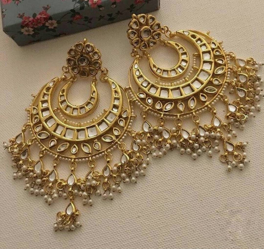 10 Chandbali earring designs to complete your traditional bridal look! |  Bridal Look | Wedding Blog