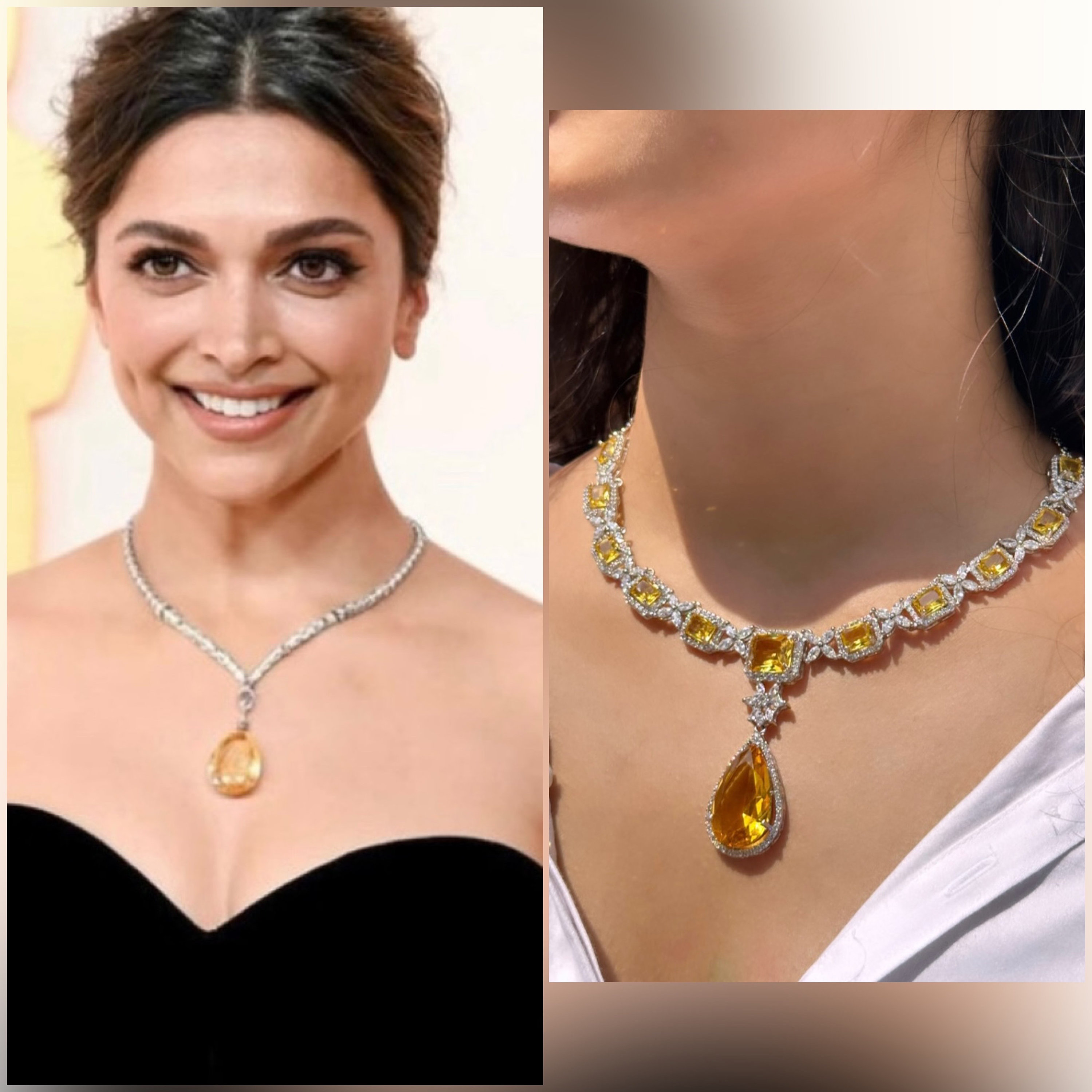 Deepika Padukone's Incredible Cartier Oscars Diamond