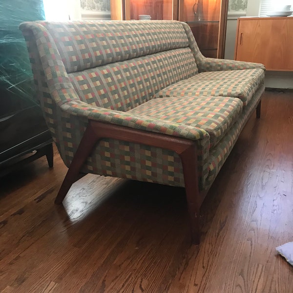 Mid Century Danish Sofa by Folke Ohlsson for DUX furniture