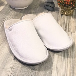 White bride slippers, bachelorette party and wedding gift