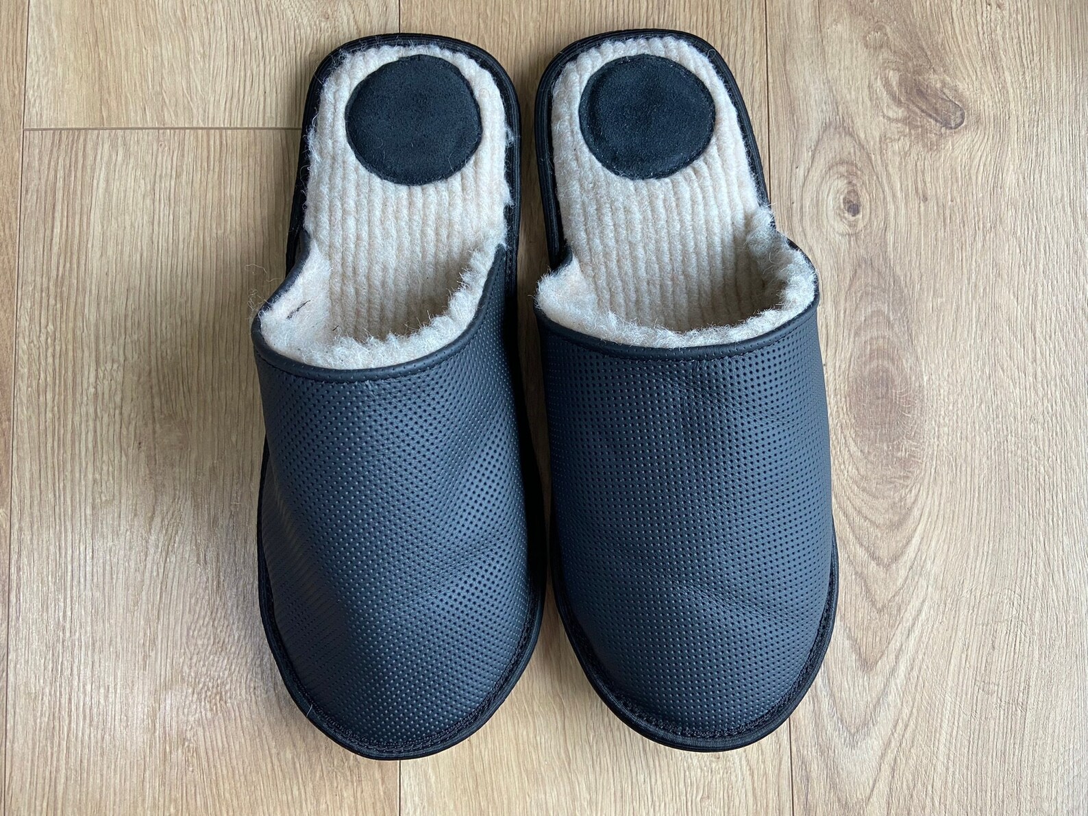 Black Men Slippers Bedroom Slides Extra Large Size Slippers - Etsy