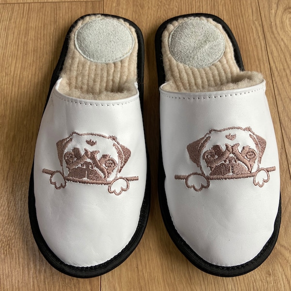 personalised dog slippers