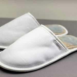 White Spa slippers, Spa parties, wedding slippers, bridal shower gift, bride to be slides, honeymoon shoes