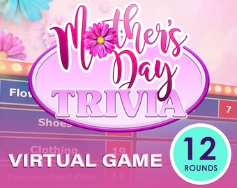 Mother's Day Trivia Game | Family Feud Style PowerPoint (Digital Download)