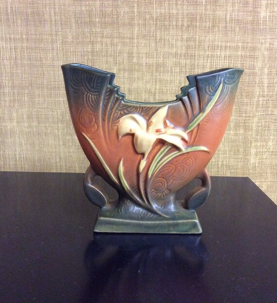 Roseville Zephyr Lilly Vase Circa 1938 Etsy