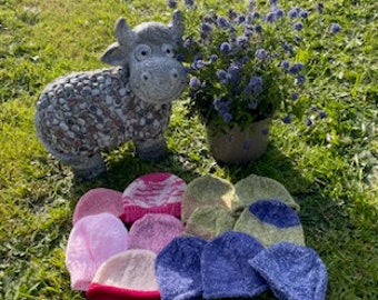 Bonnets pour bébé de différentes couleurs, tour de tête 26 cm