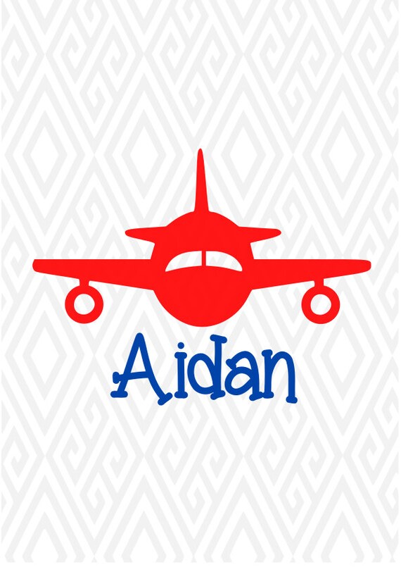 Download Airplane Svg Airplane Monogram Svg Boy Svg Digital Cut Etsy