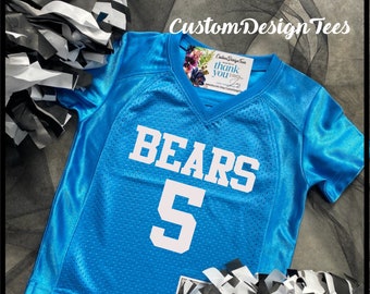 Custom Football Jersey, Adult Football Jersey, Personalized Football Jersey, Toddler Football Jersey, Youth Football Jersey