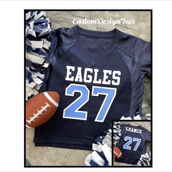 Custom Jersey Football Toddler - Etsy