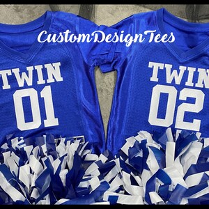 Personalized Football Jersey, Custom Football Fan Jersey, Cheerleader Football Jersey, Football Mom Shirt, Team Spirit Apparel, Toddler immagine 4