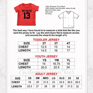 Personalized Football Jersey, Custom Football Fan Jersey, Cheerleader Football Jersey, Football Mom Shirt, Team Spirit Apparel, Toddler immagine 8
