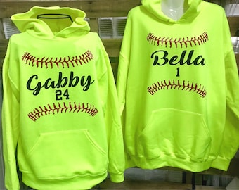 Softball Hoodie, Softball Team Sweatshirts, Baseball Hoodie, Custom Design Tees, Baseball Team Hoodie, Softball, Baseball, Softball Mom Dad