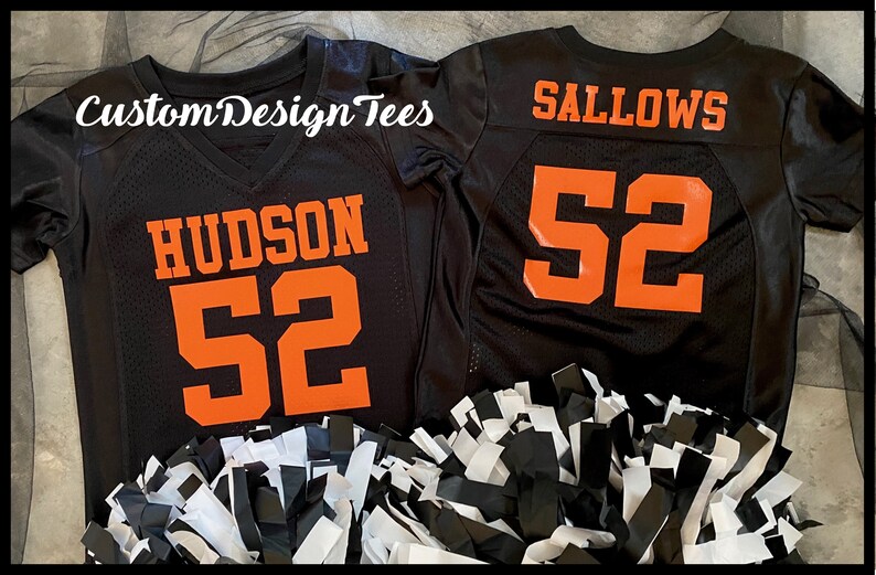 Personalized Football Jersey, Custom Football Fan Jersey, Cheerleader Football Jersey, Football Mom Shirt, Team Spirit Apparel, Toddler immagine 5