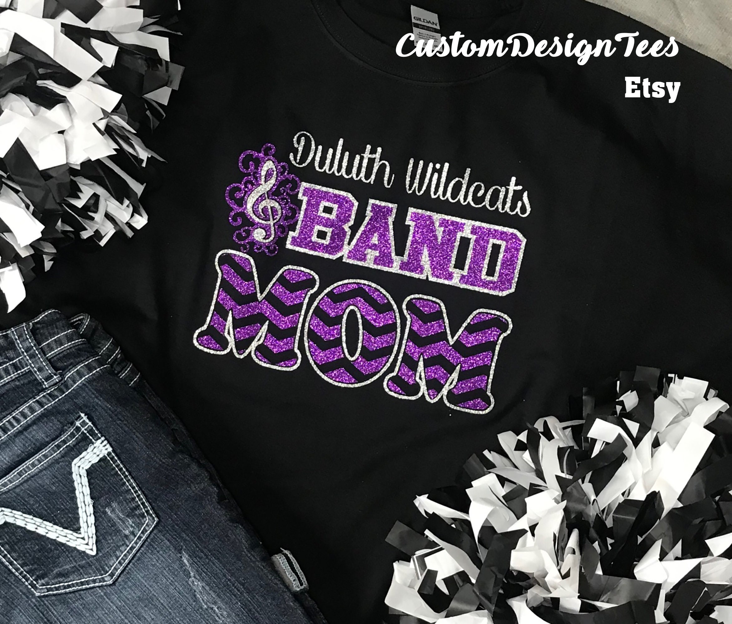 Mom sales band tees