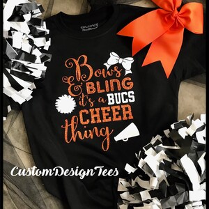 Bows and Bling It's A Cheer Thing Shirt Cheerleaders - Etsy