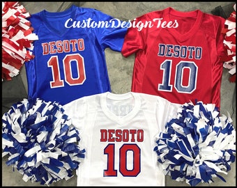 Personalized Toddler Jersey, Custom Football Jersey, Toddler Football Jersey, Replica Football Jersey, Football Jersey, Custom Design Tees