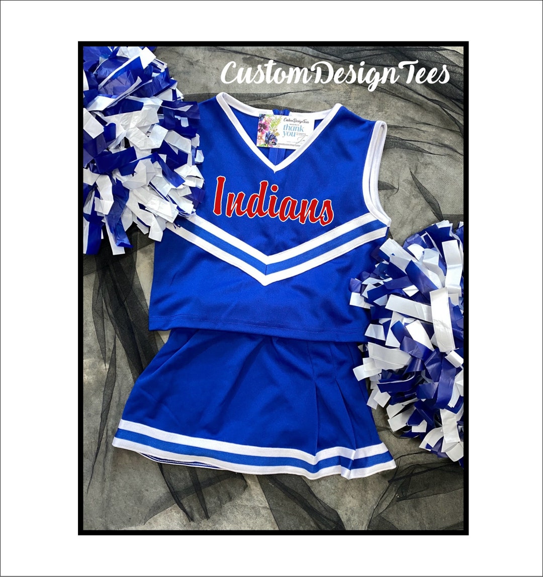 Royal Cheer Uniform, Cheerleading Outfit, Toddler Cheer Uniforms, Girls