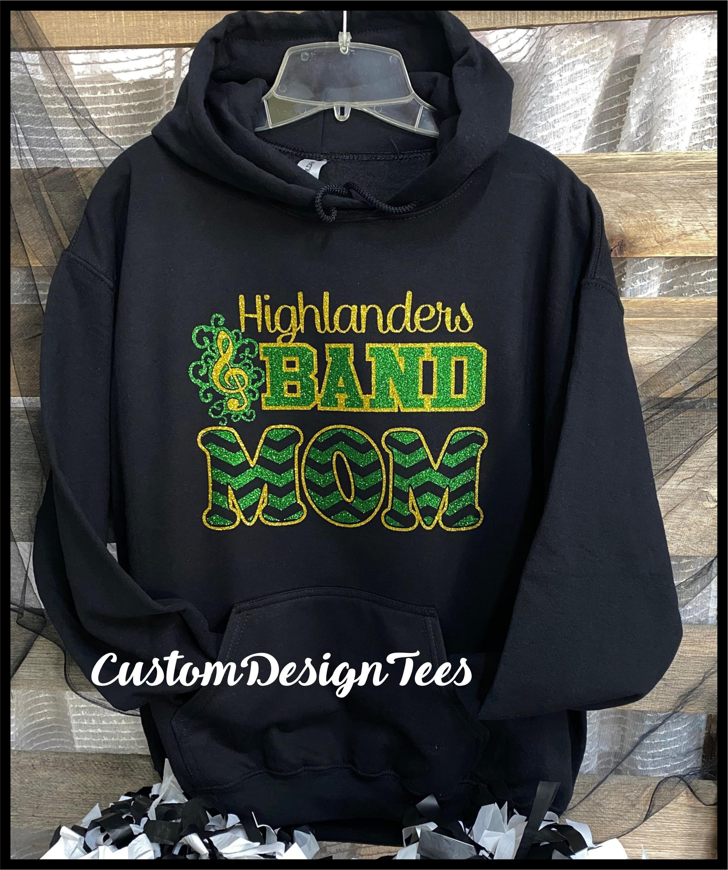 Cute Marching Band Hoodie Custom Band Mom Hoodie Marching Band Mom