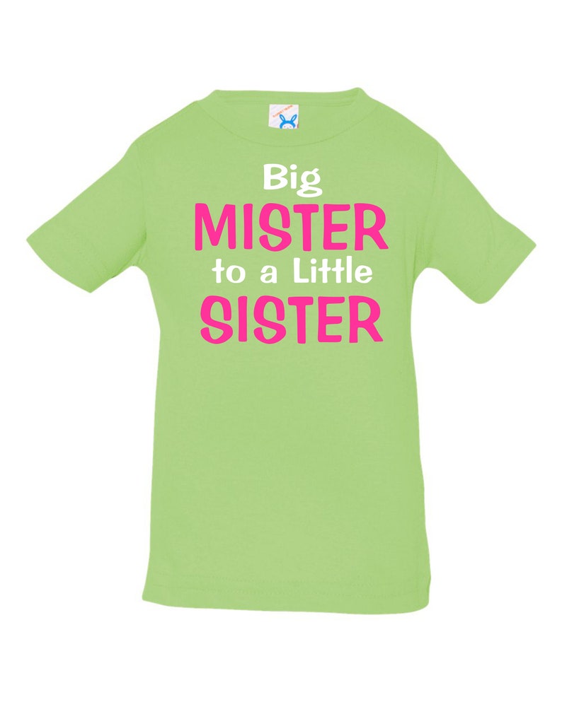 FOR SALE LITTLE SISTER BY BIG BROTHER Kids T-Shirt 2-4=XS To 14-16=LG
