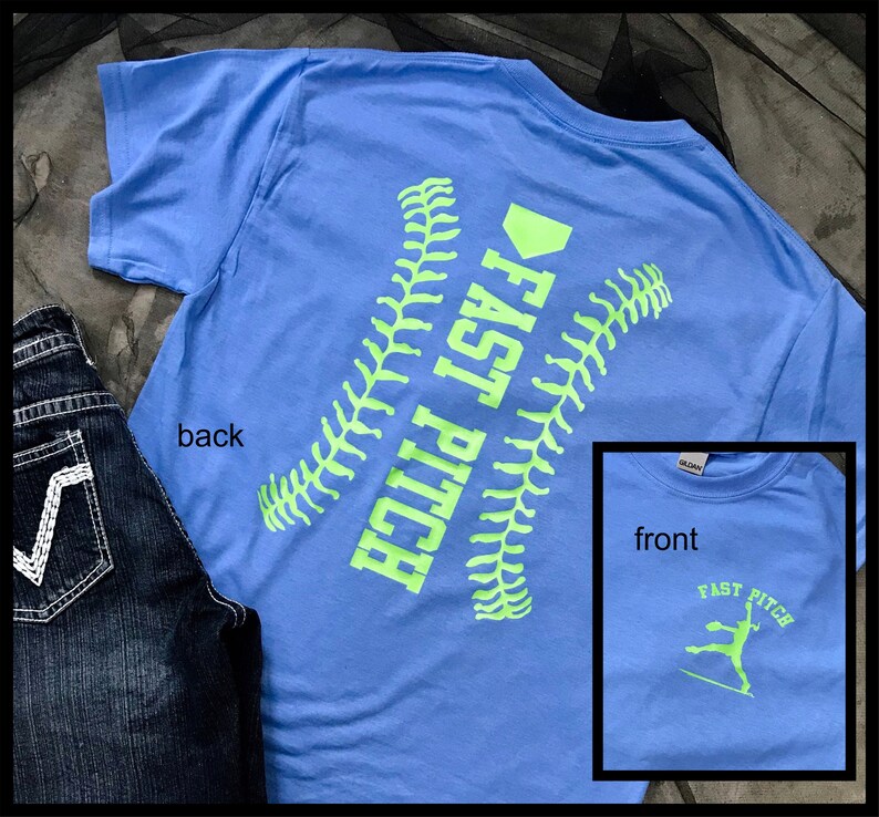 Fastpitch Shirt Softball T Shirt Sports Team T Custom Etsy