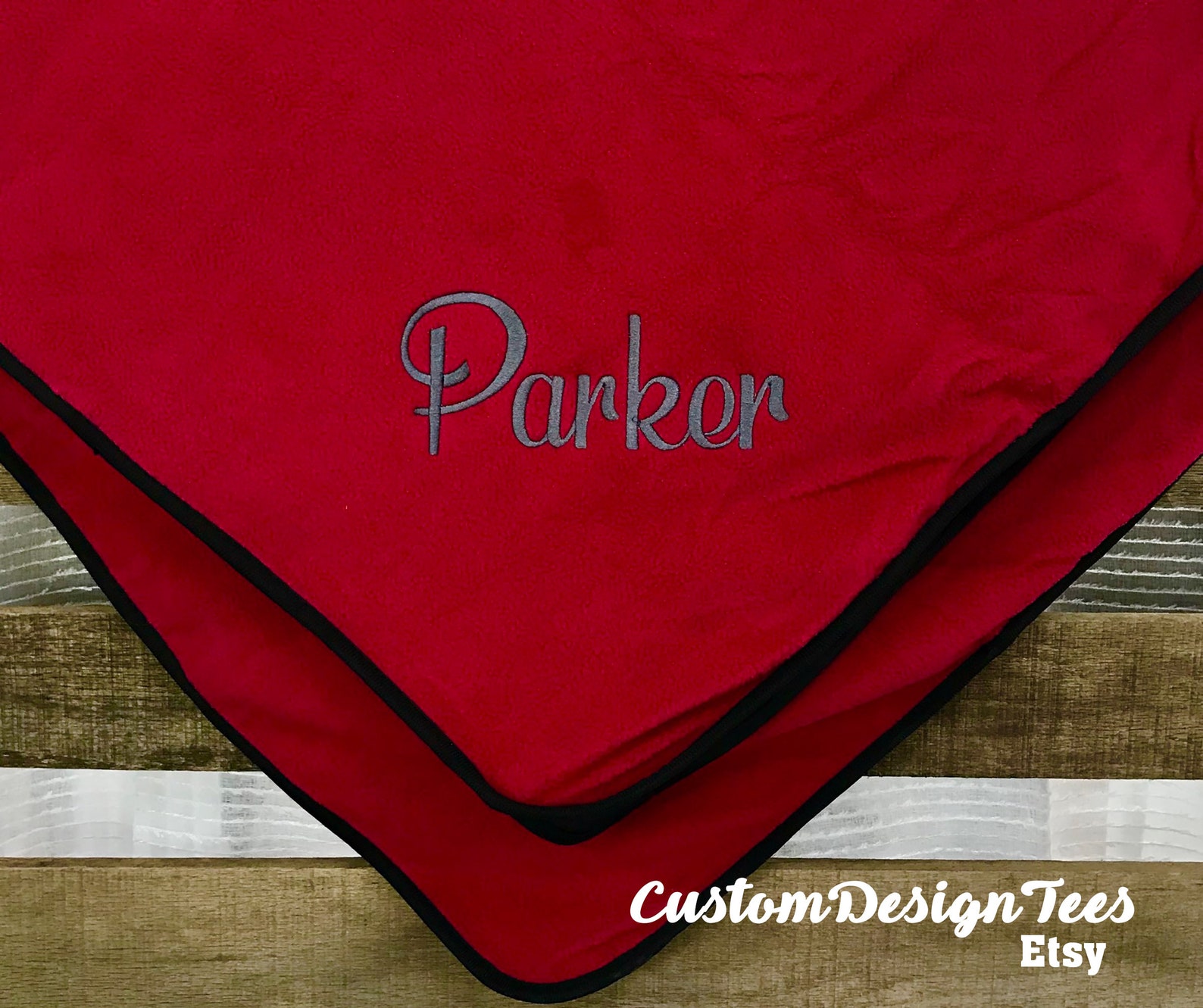 Personalized Fleece Blanket Water Resistant Fleece Blanket Etsy