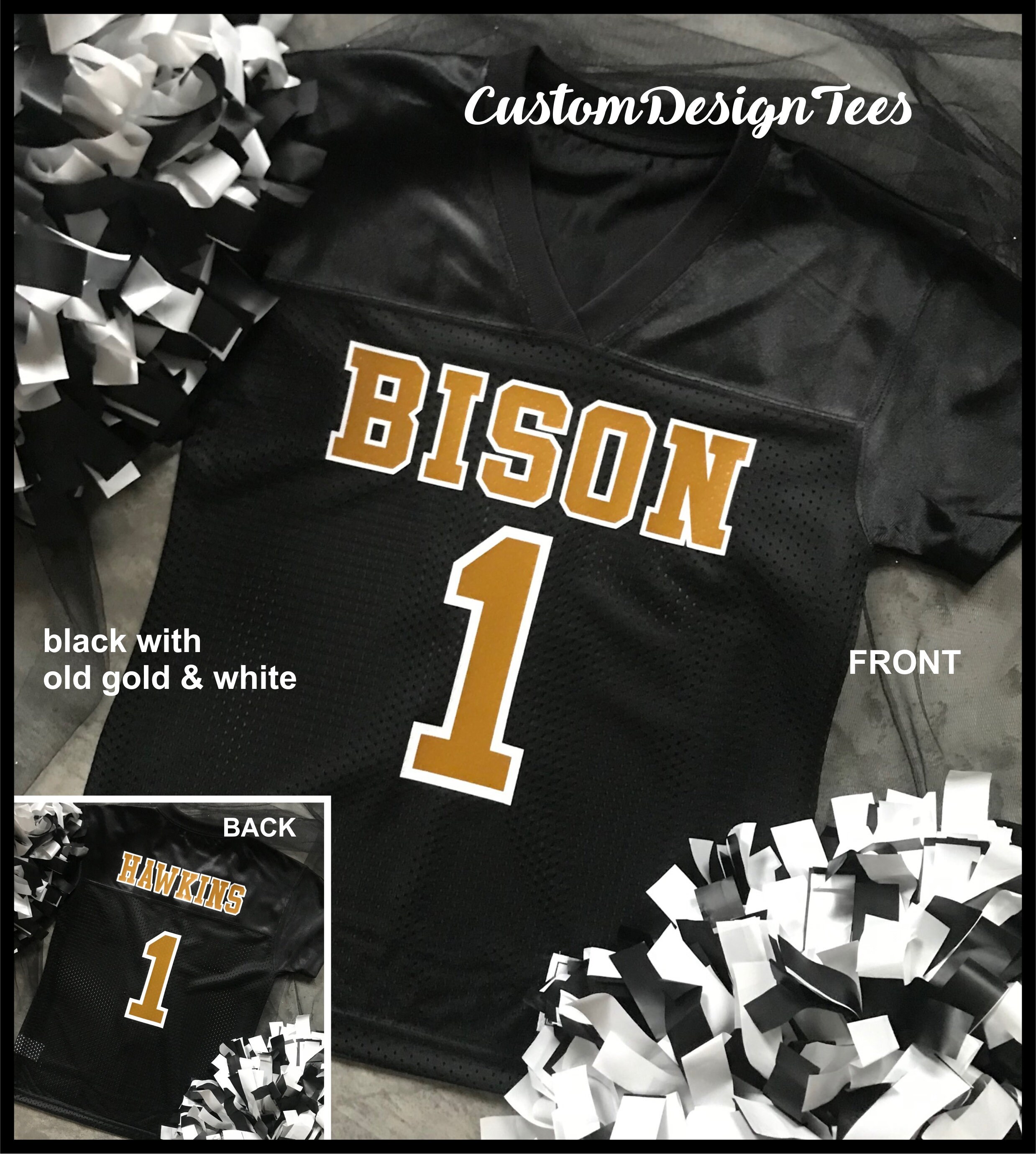 Kids Football Jersey, Youth Football Jersey, Toddler Football Jersey,…