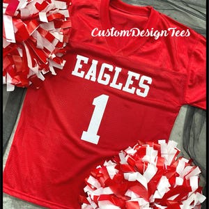 Custom Football Jersey, Youth Football Jersey, Toddler Football Jersey, Girls Football Jersey, Ladies Football Jersey, Glitter Football Wear