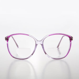 Purple Bifocal Women&#39;s Reading Glasses - Sarah