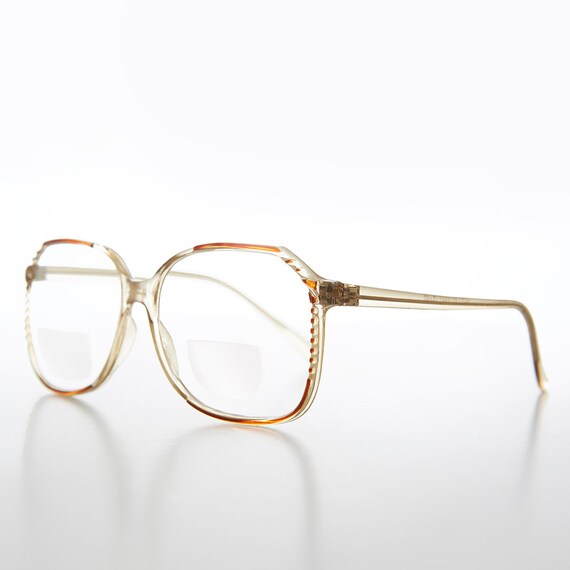 Brown Square Retro Bifocal Reader - Wang - image 2