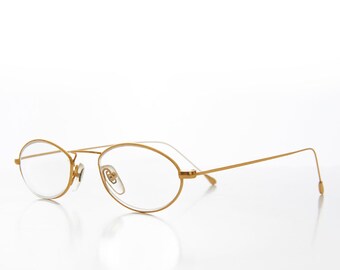 small oval glasses frames