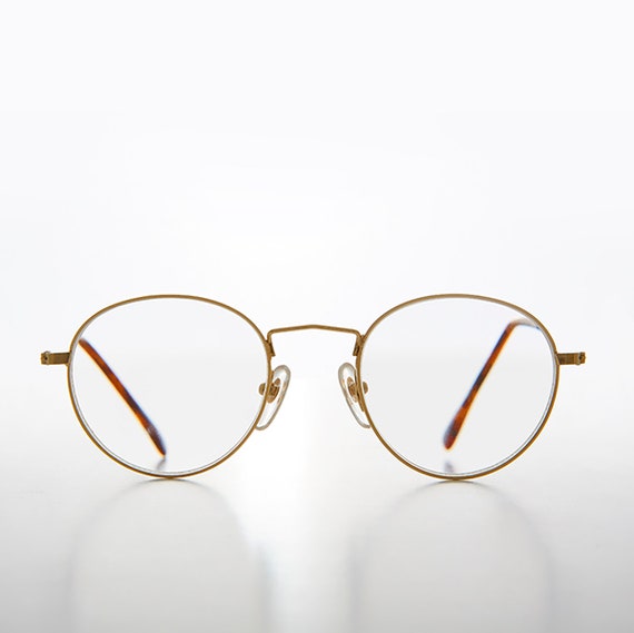 Gold Round Reading Glasses Hodges