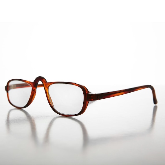 Tortoiseshell Half Frame Magnifying Reading Glass… - image 1