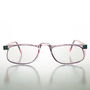 Pink Half-Frame Classic Reading Glasses - Annie
