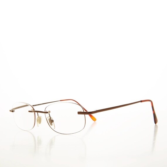 Copper Rimless Reading Glasses - Molton - image 1