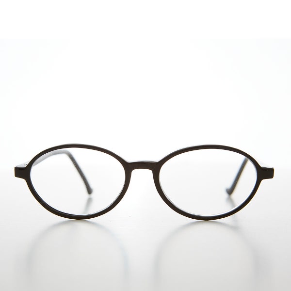Black Oval Reading Glasses - Bess