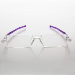 Purple Folding Reading Glasses Vintage  - Paulie