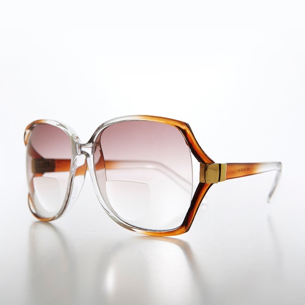 Boho Brown Sunglass Bifocal Reader - Nell