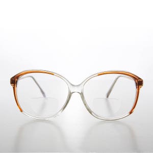 Braune Bifokal-Lesebrille für Damen - Mallory