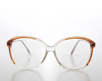 Gafas de lectura bifocales marrones para mujer - Mallory